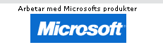 Arbetar med Microsofts produkter